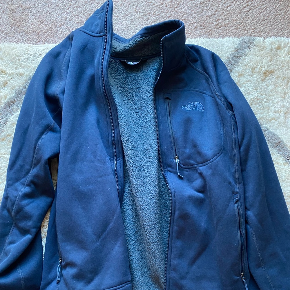 The North Face Men’s full zip fleece large